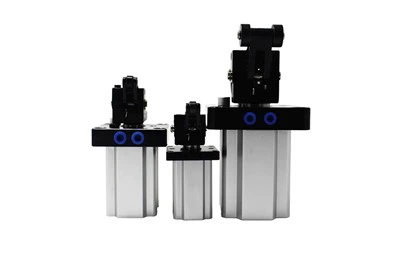 Il cilindro a due ganasce a doppio effetto MHz2 può essere utilizzato in un a...